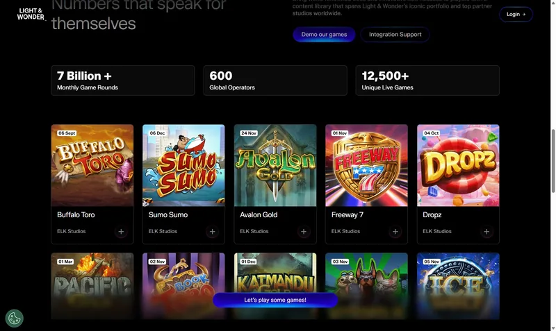 Open Gaming System (OGS) interface