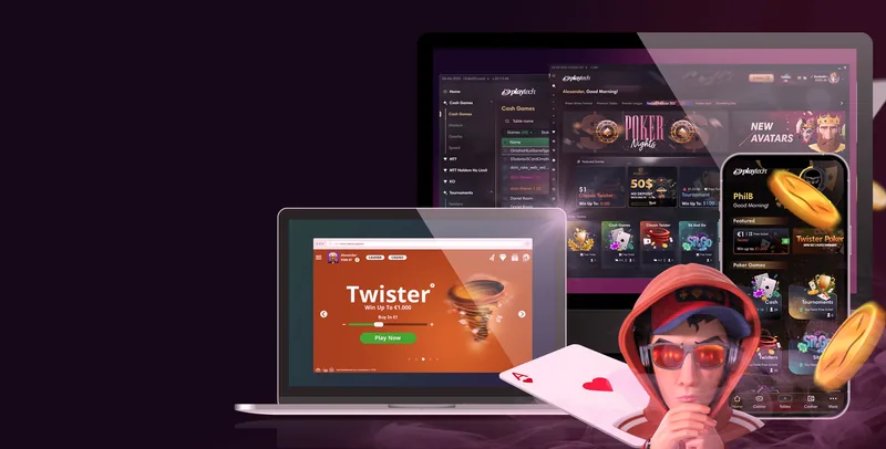 Poker (iPoker) interface