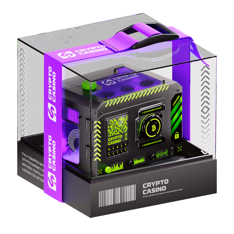 Crypto Casino — solution render